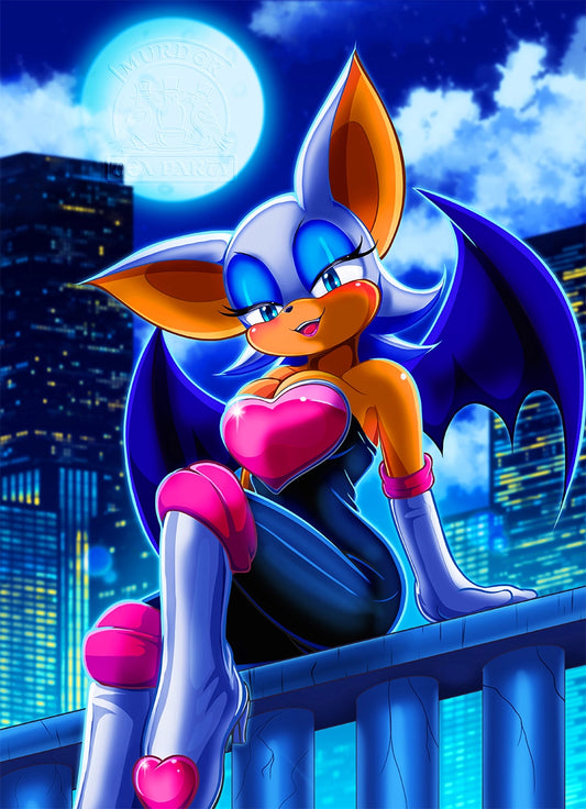 Rogue The Bat Print