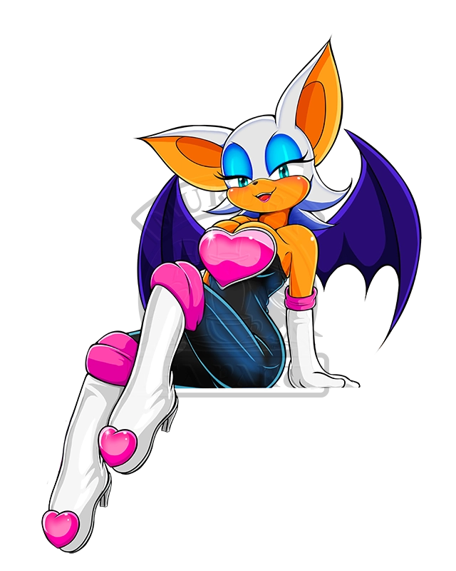 Rogue the Bat Sticker