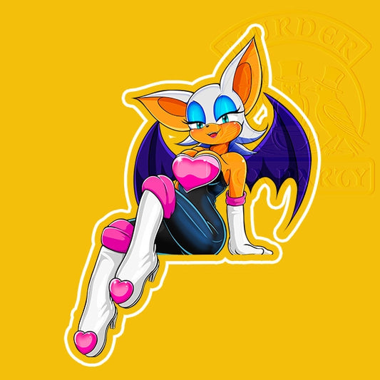 Rogue the Bat Acrylic Pin