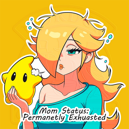 Rosalina Mom sticker Sticker