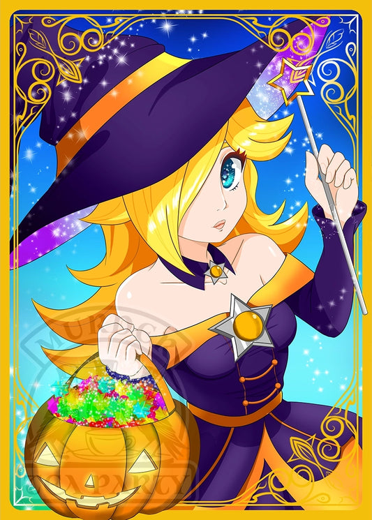 Rosalina Halloween Card