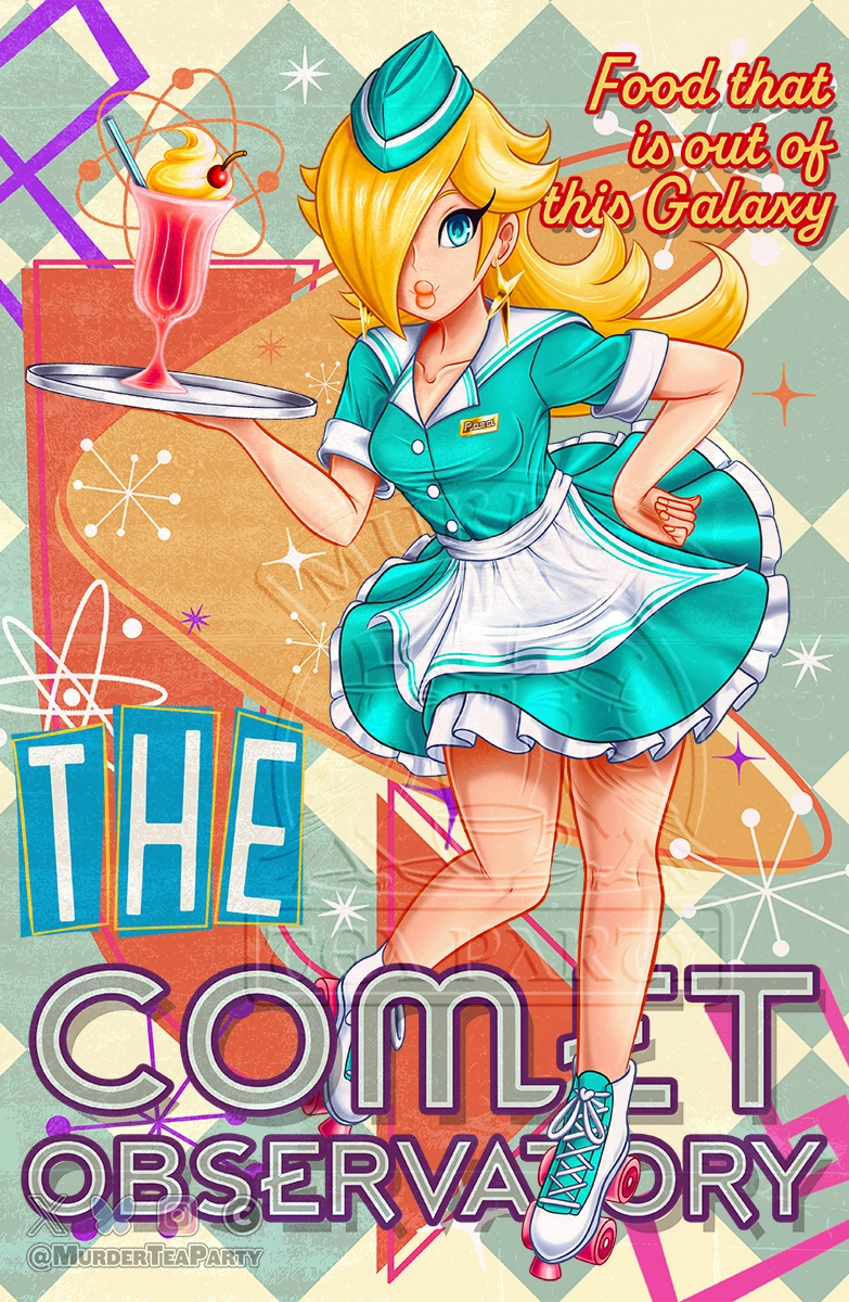Rosalina Waitress Print