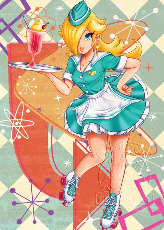 Rosalina Waitress Card