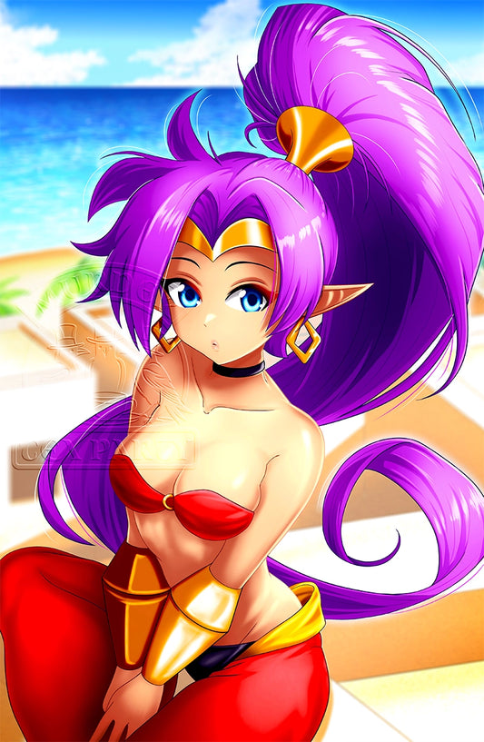 Shantae Sitting Print