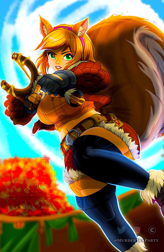Squirrel Girl Print