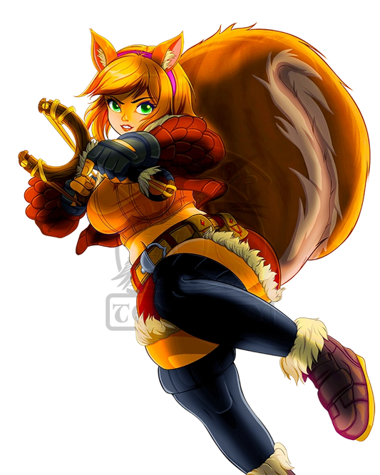 Squirrel Girl Holo Sticker