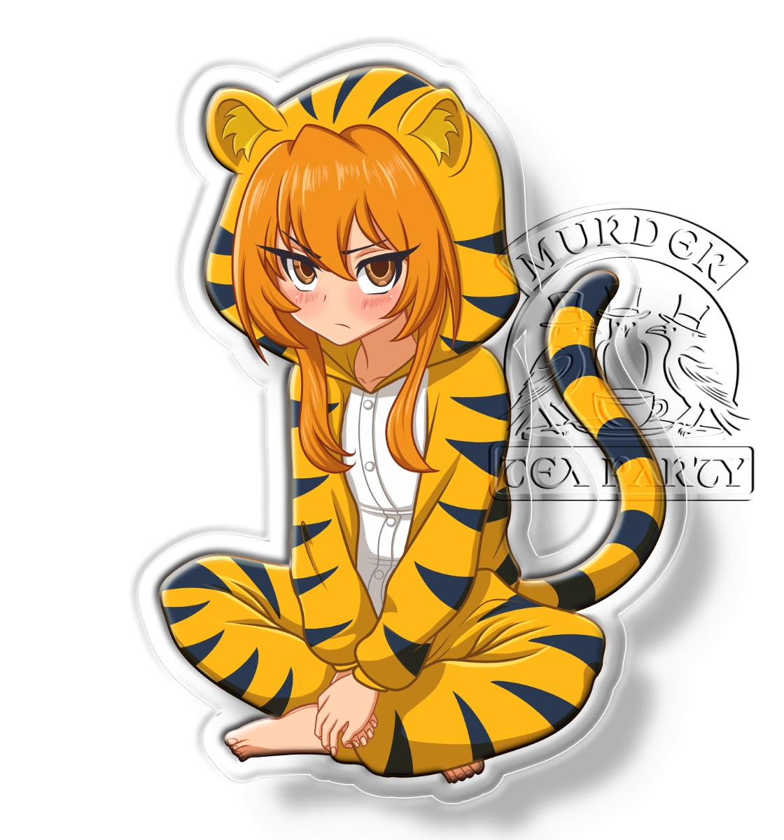 Taiga Tiger Keychain