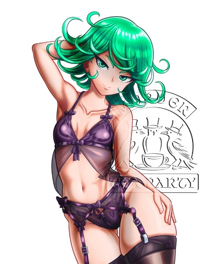 Tatsumaki Lingerie sticker
