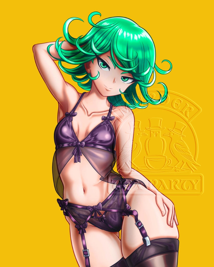 Tatsumaki Lingerie sticker