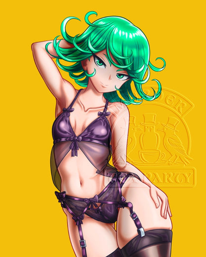 Tatsumaki Lingerie sticker
