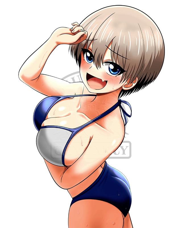 Uzaki-chan Beach Sticker