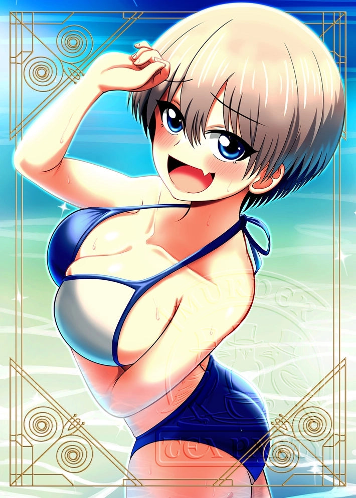 Uzaki-chan Beach Card