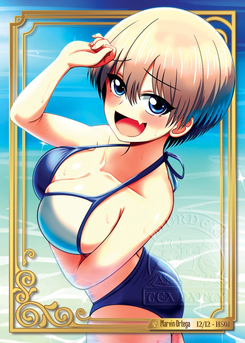 Uzaki Beach Holo Card